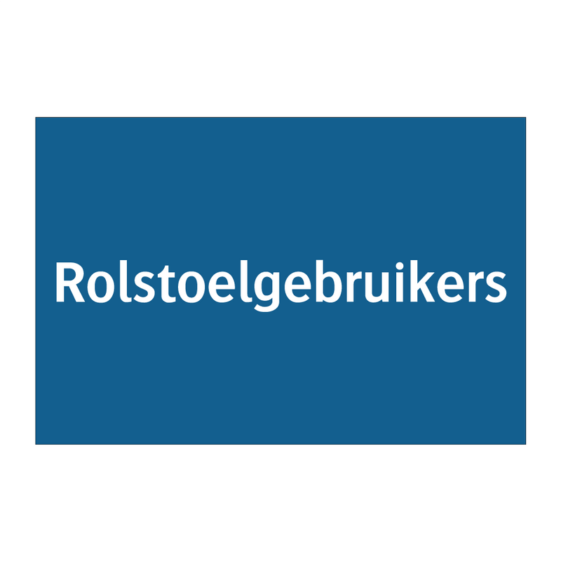 Rolstoelgebruikers & Rolstoelgebruikers & Rolstoelgebruikers & Rolstoelgebruikers