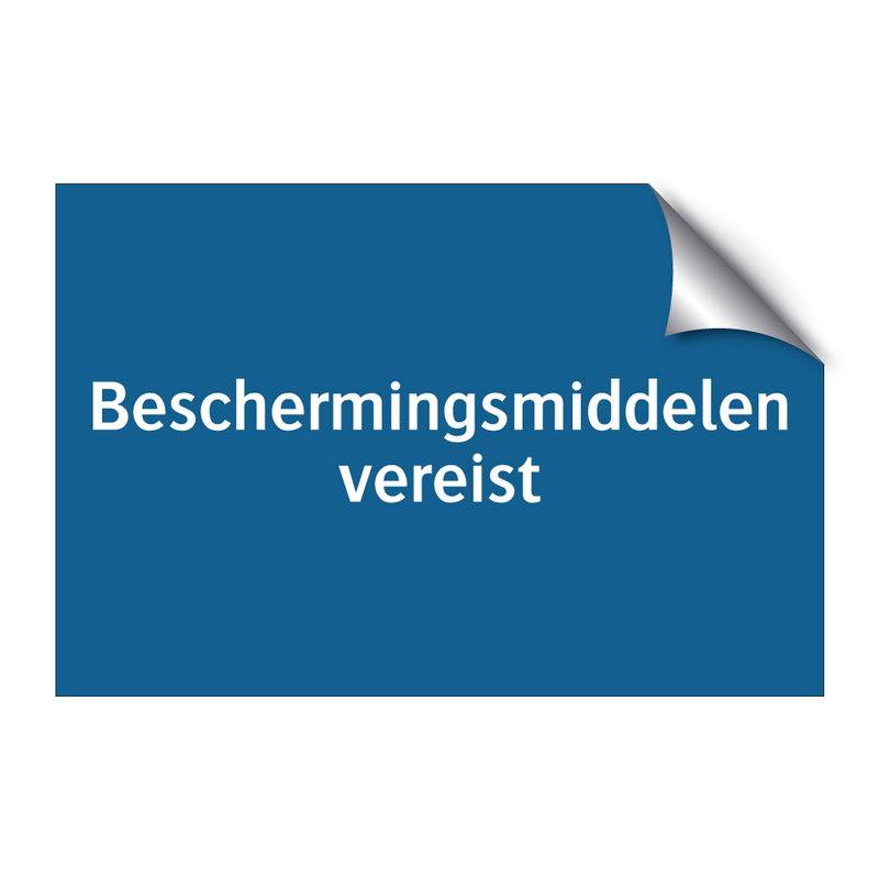 Beschermingsmiddelen vereist & Beschermingsmiddelen vereist & Beschermingsmiddelen vereist