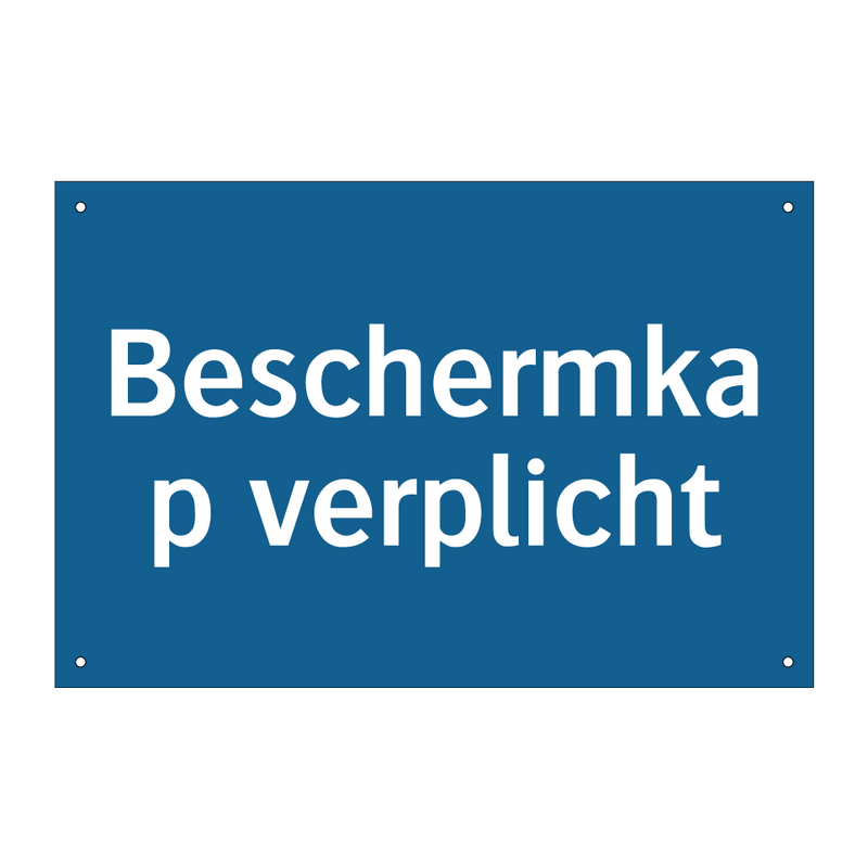 Beschermkap verplicht & Beschermkap verplicht & Beschermkap verplicht & Beschermkap verplicht