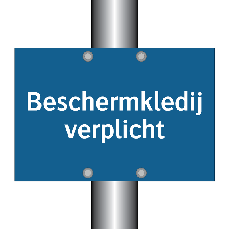 Beschermkledij verplicht & Beschermkledij verplicht & Beschermkledij verplicht