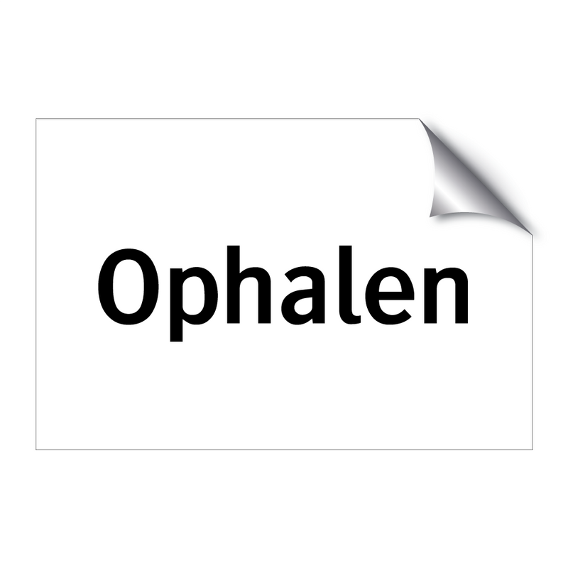 Ophalen & Ophalen & Ophalen & Ophalen