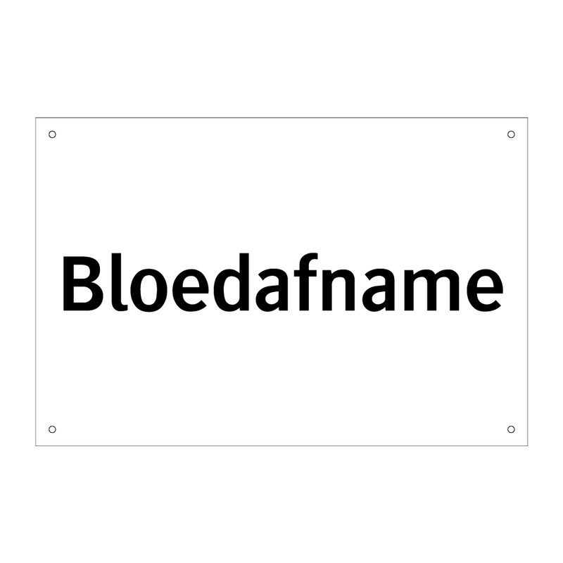 Bloedafname & Bloedafname & Bloedafname & Bloedafname & Bloedafname & Bloedafname & Bloedafname