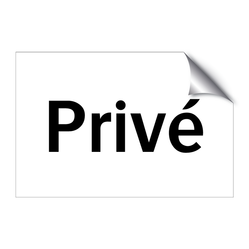 Privé & Privé & Privé & Privé