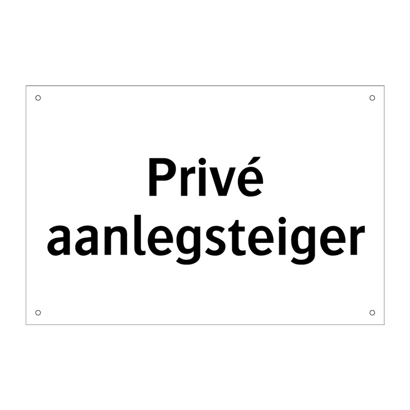 Privé aanlegsteiger & Privé aanlegsteiger & Privé aanlegsteiger & Privé aanlegsteiger