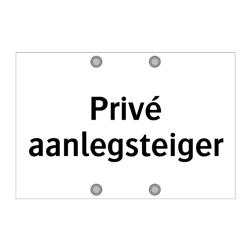 Privé aanlegsteiger & Privé aanlegsteiger & Privé aanlegsteiger & Privé aanlegsteiger