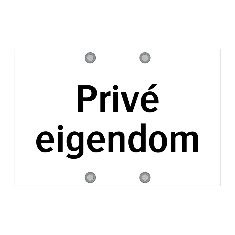 Privé eigendom & Privé eigendom & Privé eigendom & Privé eigendom & Privé eigendom