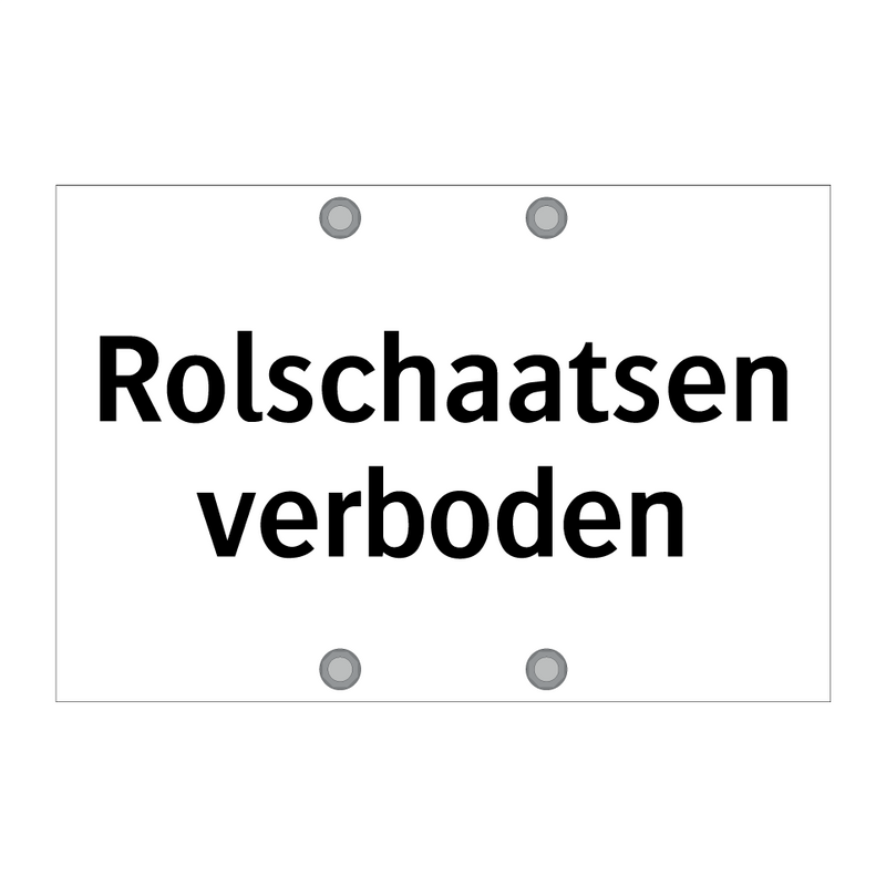 Rolschaatsen verboden & Rolschaatsen verboden & Rolschaatsen verboden & Rolschaatsen verboden