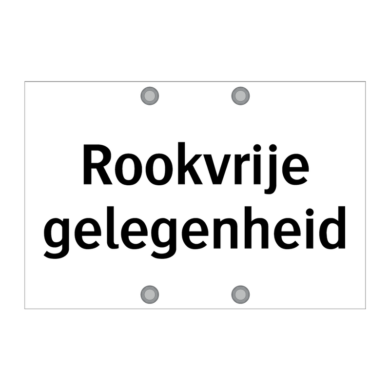 Rookvrije gelegenheid & Rookvrije gelegenheid & Rookvrije gelegenheid & Rookvrije gelegenheid