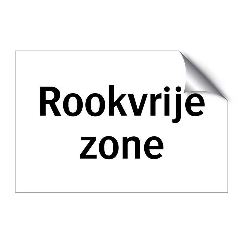 Rookvrije zone & Rookvrije zone & Rookvrije zone & Rookvrije zone