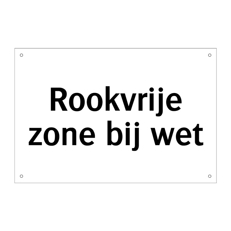 Rookvrije zone bij wet & Rookvrije zone bij wet & Rookvrije zone bij wet & Rookvrije zone bij wet