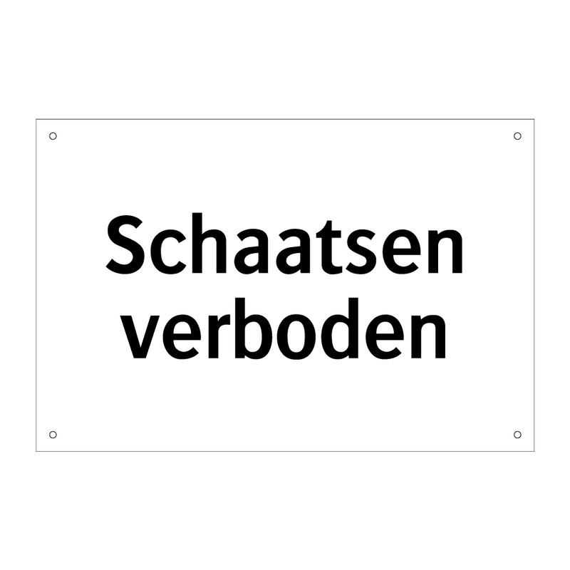 Schaatsen verboden & Schaatsen verboden & Schaatsen verboden & Schaatsen verboden