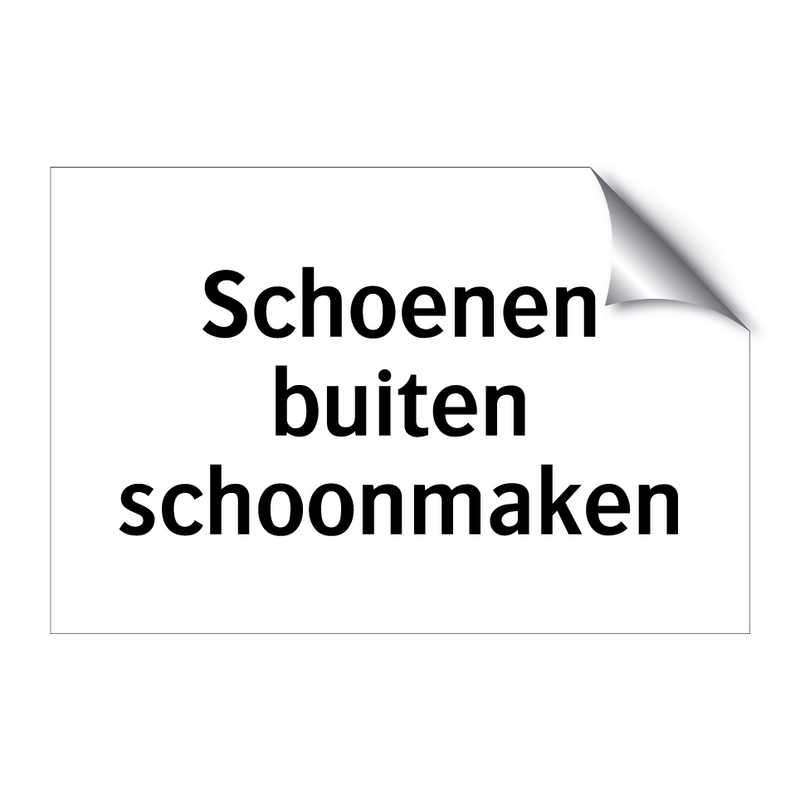 Schoenen buiten schoonmaken & Schoenen buiten schoonmaken & Schoenen buiten schoonmaken