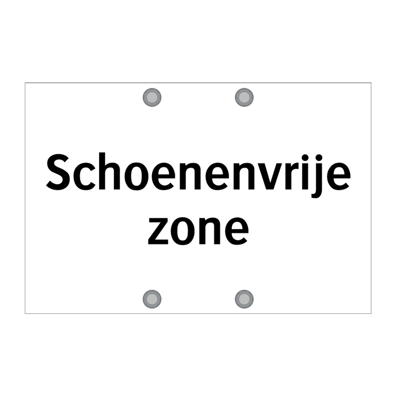 Schoenenvrije zone & Schoenenvrije zone & Schoenenvrije zone & Schoenenvrije zone