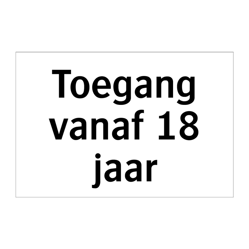 Toegang vanaf 18 jaar & Toegang vanaf 18 jaar & Toegang vanaf 18 jaar & Toegang vanaf 18 jaar