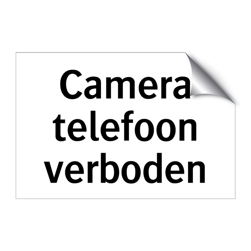 Camera telefoon verboden & Camera telefoon verboden & Camera telefoon verboden