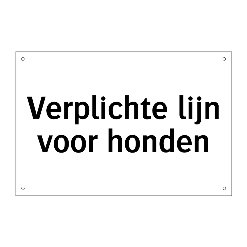 Verplichte lijn voor honden & Verplichte lijn voor honden & Verplichte lijn voor honden