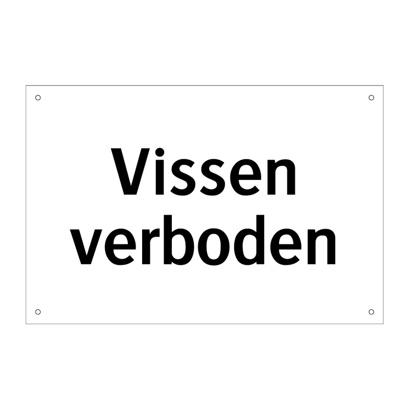 Vissen verboden & Vissen verboden & Vissen verboden & Vissen verboden & Vissen verboden