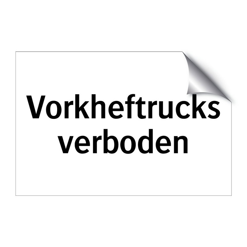 Vorkheftrucks verboden & Vorkheftrucks verboden & Vorkheftrucks verboden & Vorkheftrucks verboden