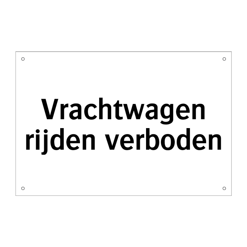 Vrachtwagen rijden verboden & Vrachtwagen rijden verboden & Vrachtwagen rijden verboden