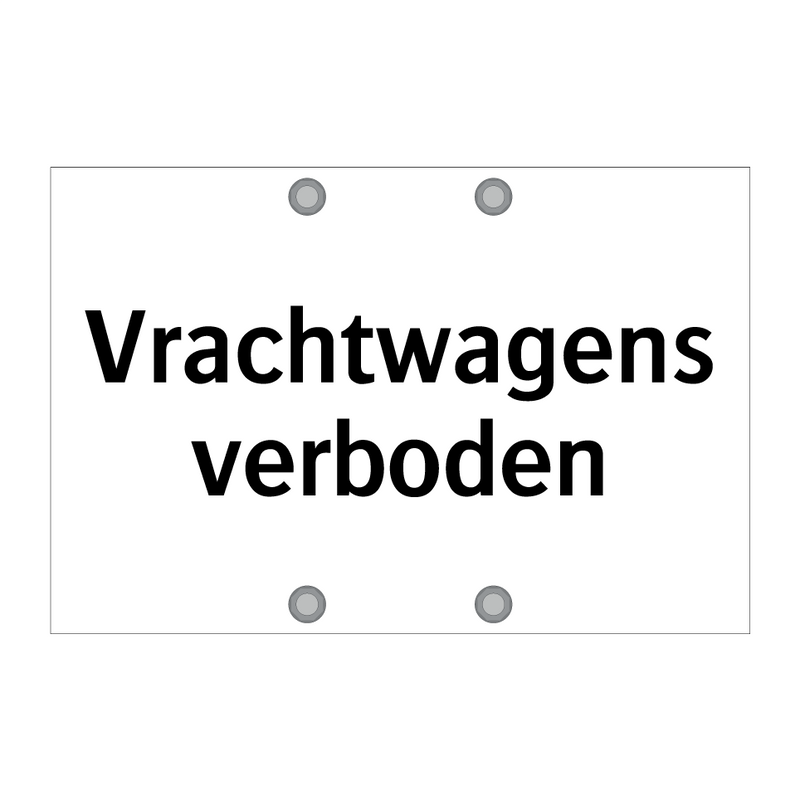 Vrachtwagens verboden & Vrachtwagens verboden & Vrachtwagens verboden & Vrachtwagens verboden