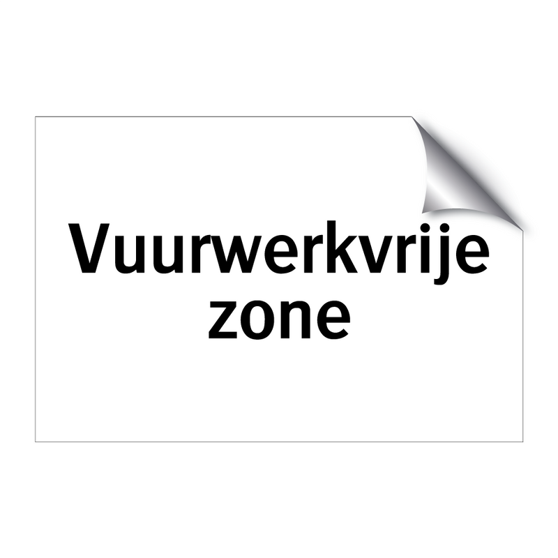 Vuurwerkvrije zone & Vuurwerkvrije zone & Vuurwerkvrije zone & Vuurwerkvrije zone