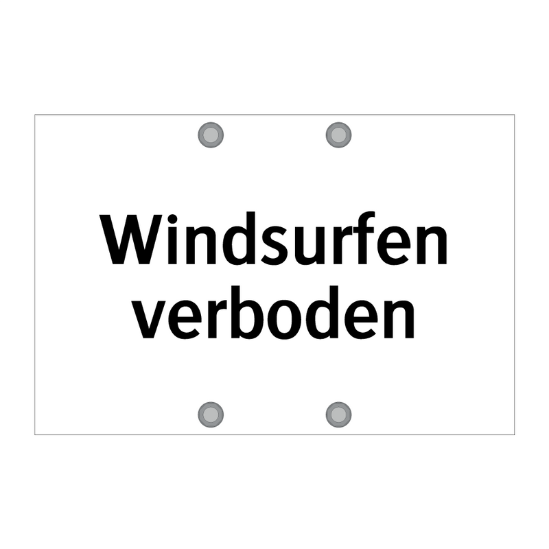 Windsurfen verboden & Windsurfen verboden & Windsurfen verboden & Windsurfen verboden