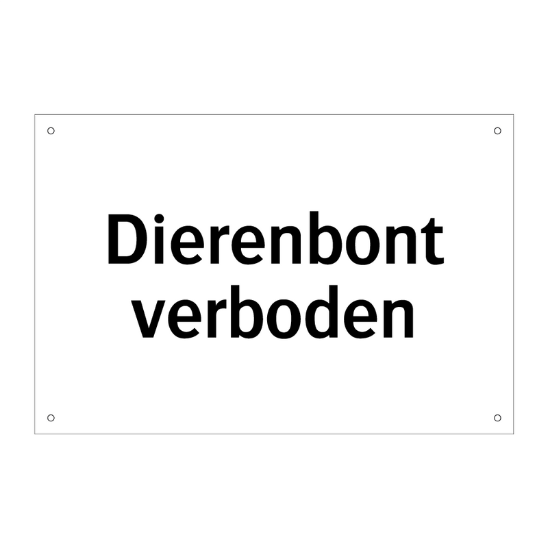 Dierenbont verboden & Dierenbont verboden & Dierenbont verboden & Dierenbont verboden