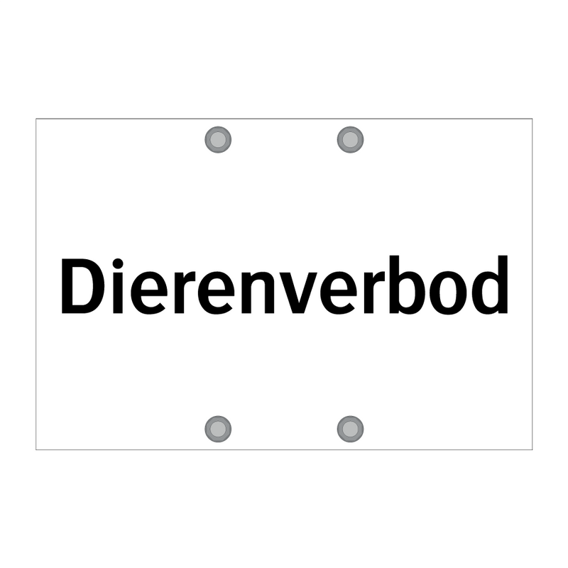 Dierenverbod & Dierenverbod & Dierenverbod & Dierenverbod & Dierenverbod