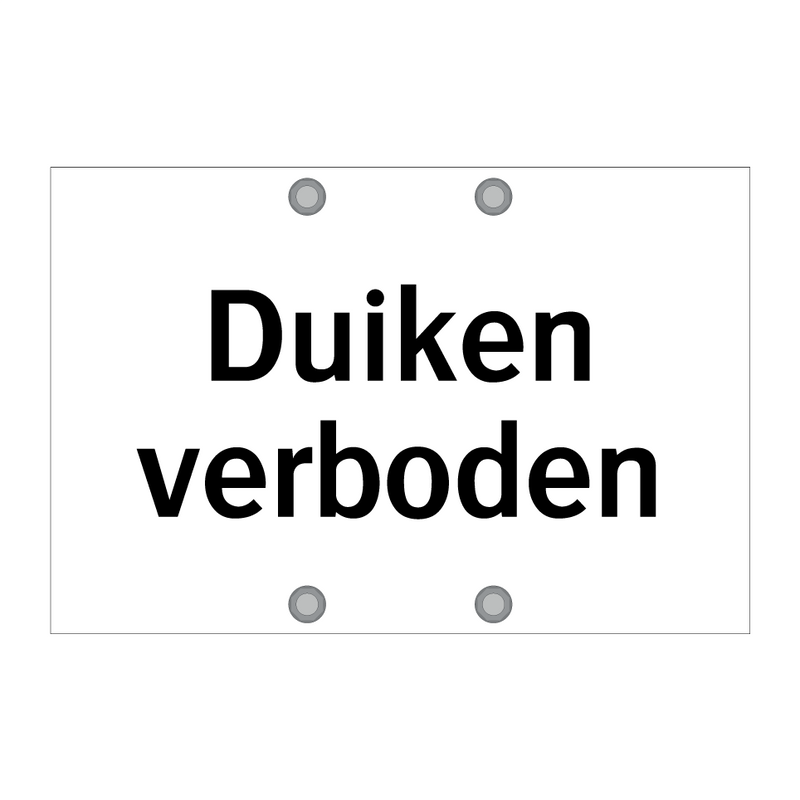 Duiken verboden & Duiken verboden & Duiken verboden & Duiken verboden & Duiken verboden