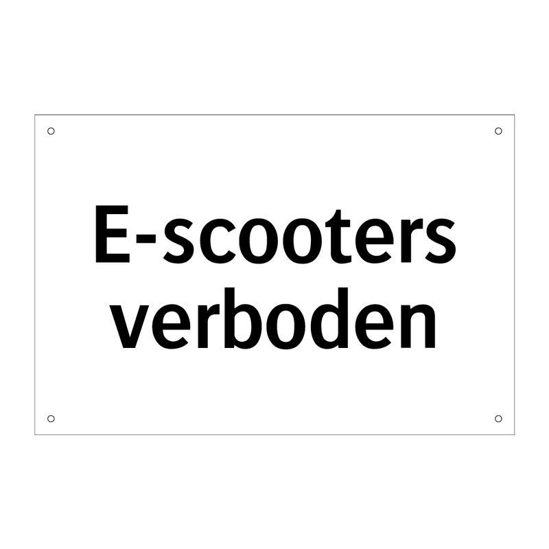 E-scooters verboden & E-scooters verboden & E-scooters verboden & E-scooters verboden