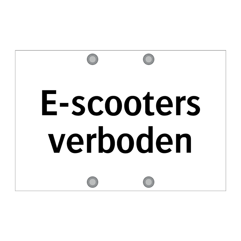 E-scooters verboden & E-scooters verboden & E-scooters verboden & E-scooters verboden