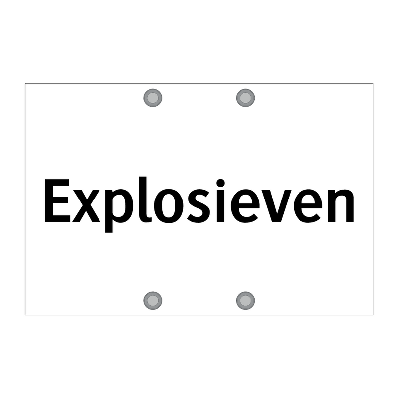 Explosieven & Explosieven & Explosieven & Explosieven & Explosieven