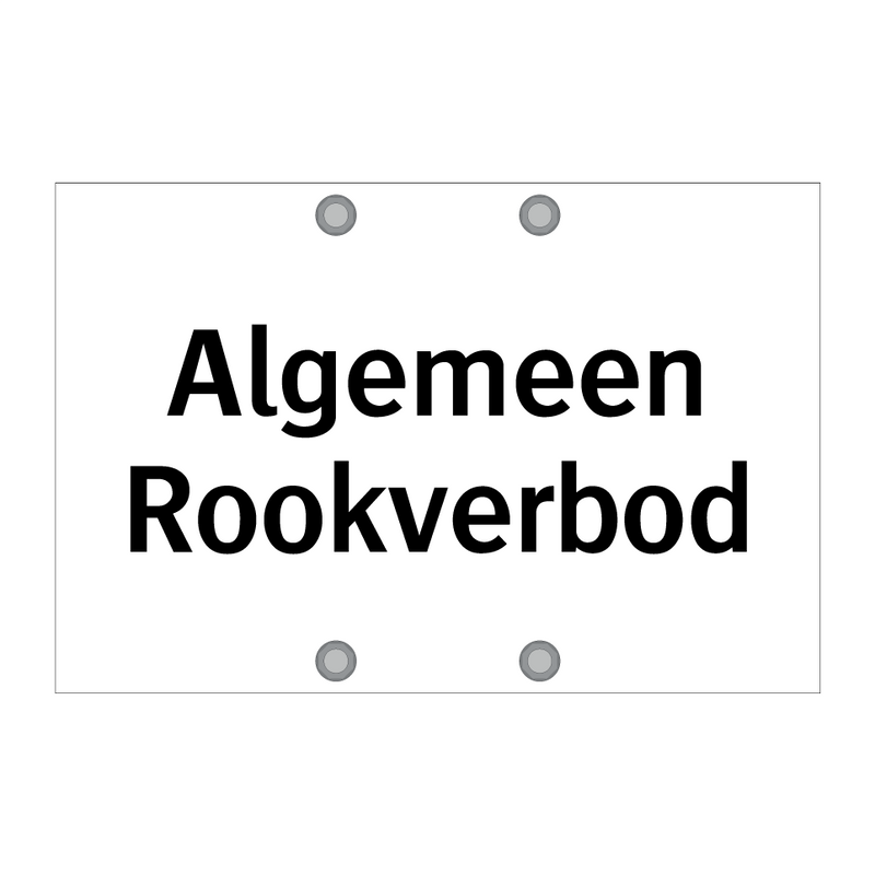 Algemeen Rookverbod & Algemeen Rookverbod & Algemeen Rookverbod & Algemeen Rookverbod