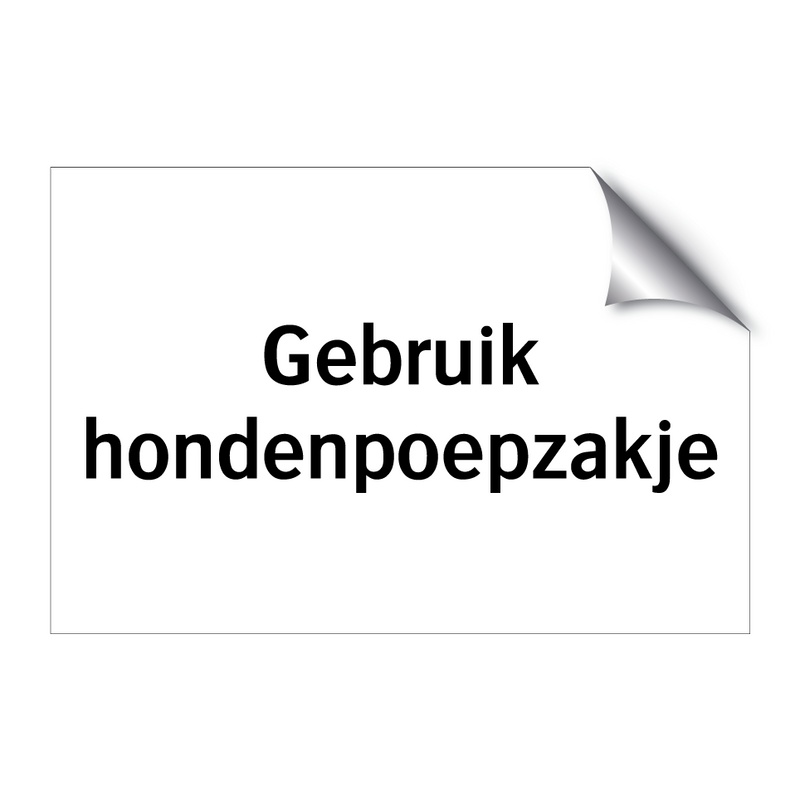 Gebruik hondenpoepzakje & Gebruik hondenpoepzakje & Gebruik hondenpoepzakje