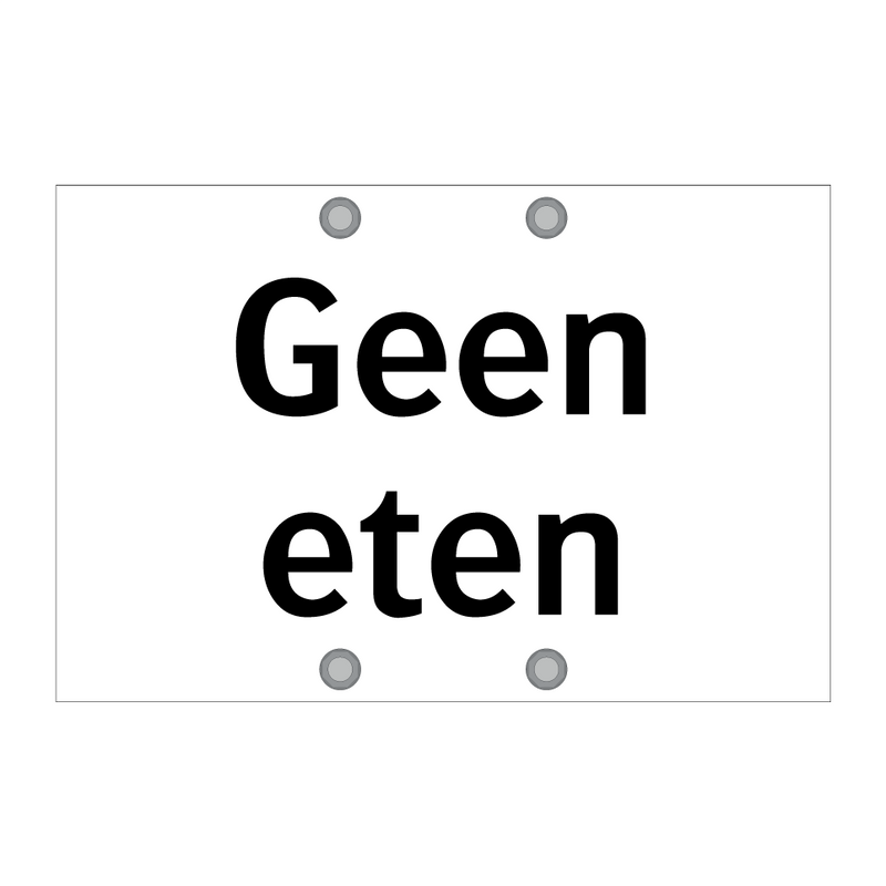 Geen eten & Geen eten & Geen eten & Geen eten & Geen eten