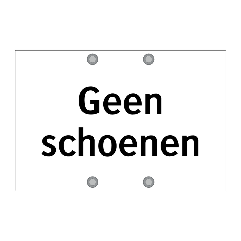 Geen schoenen & Geen schoenen & Geen schoenen & Geen schoenen & Geen schoenen