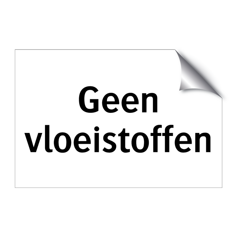 Geen vloeistoffen & Geen vloeistoffen & Geen vloeistoffen & Geen vloeistoffen