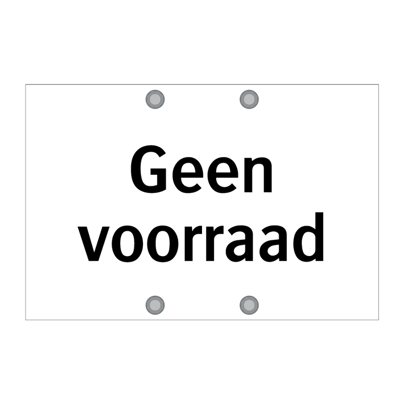 Geen voorraad & Geen voorraad & Geen voorraad & Geen voorraad & Geen voorraad