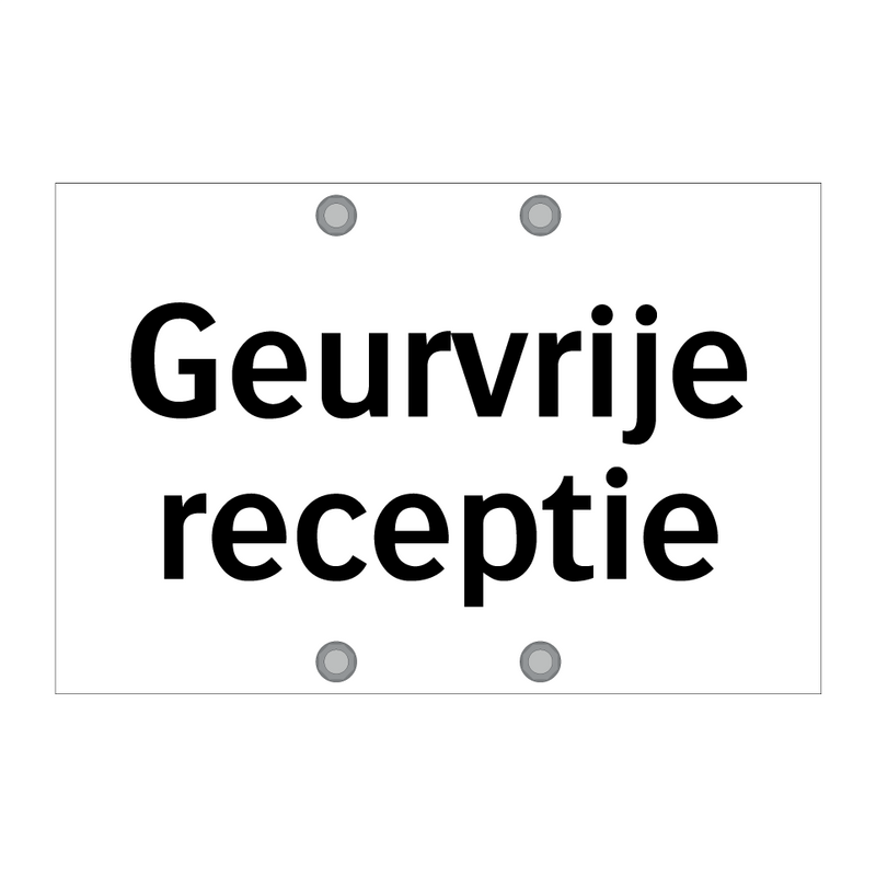 Geurvrije receptie & Geurvrije receptie & Geurvrije receptie & Geurvrije receptie