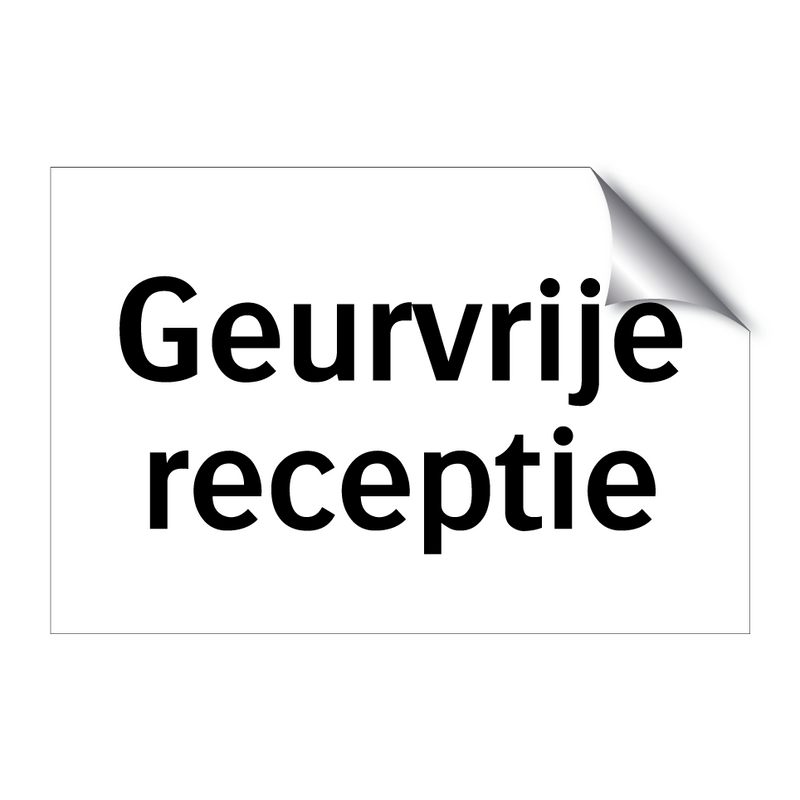 Geurvrije receptie & Geurvrije receptie & Geurvrije receptie & Geurvrije receptie