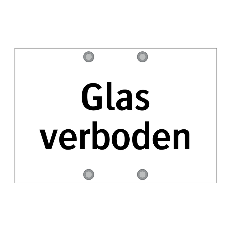 Glas verboden & Glas verboden & Glas verboden & Glas verboden & Glas verboden