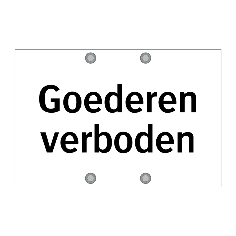 Goederen verboden & Goederen verboden & Goederen verboden & Goederen verboden & Goederen verboden