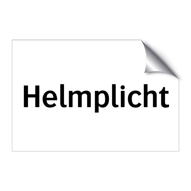 Helmplicht & Helmplicht & Helmplicht & Helmplicht