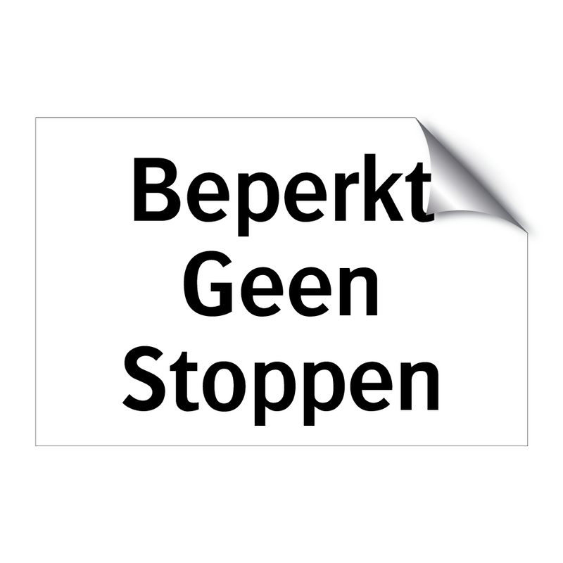 Beperkt Geen Stoppen & Beperkt Geen Stoppen & Beperkt Geen Stoppen & Beperkt Geen Stoppen