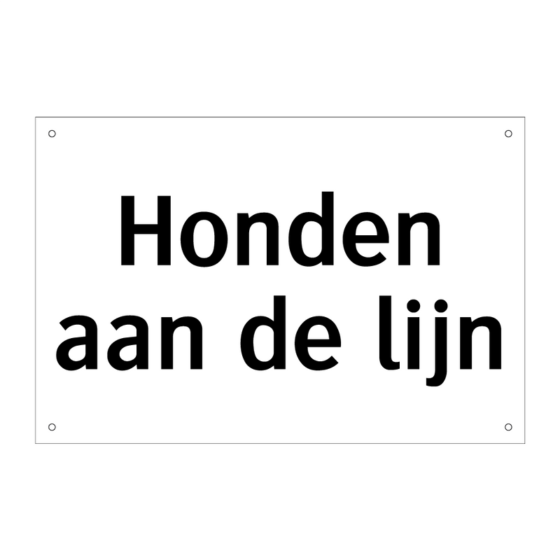 Honden aan de lijn & Honden aan de lijn & Honden aan de lijn & Honden aan de lijn