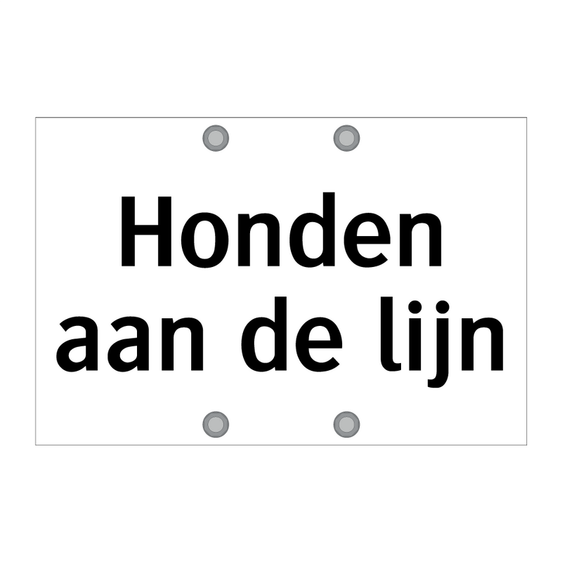 Honden aan de lijn & Honden aan de lijn & Honden aan de lijn & Honden aan de lijn