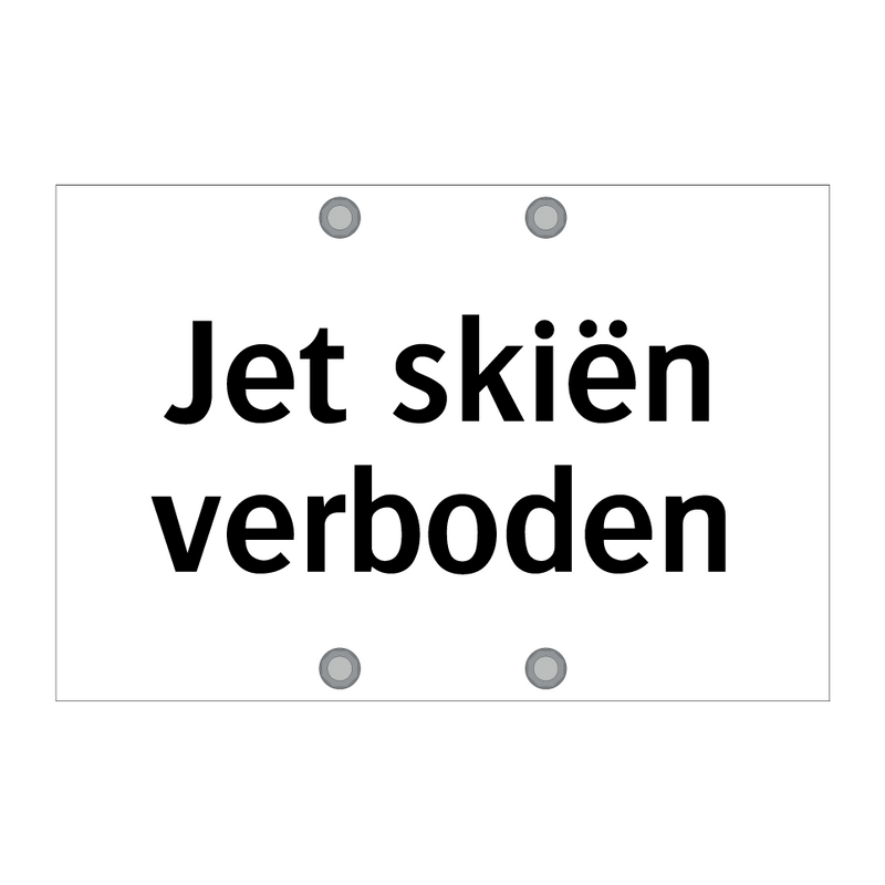 Jet skiën verboden & Jet skiën verboden & Jet skiën verboden & Jet skiën verboden