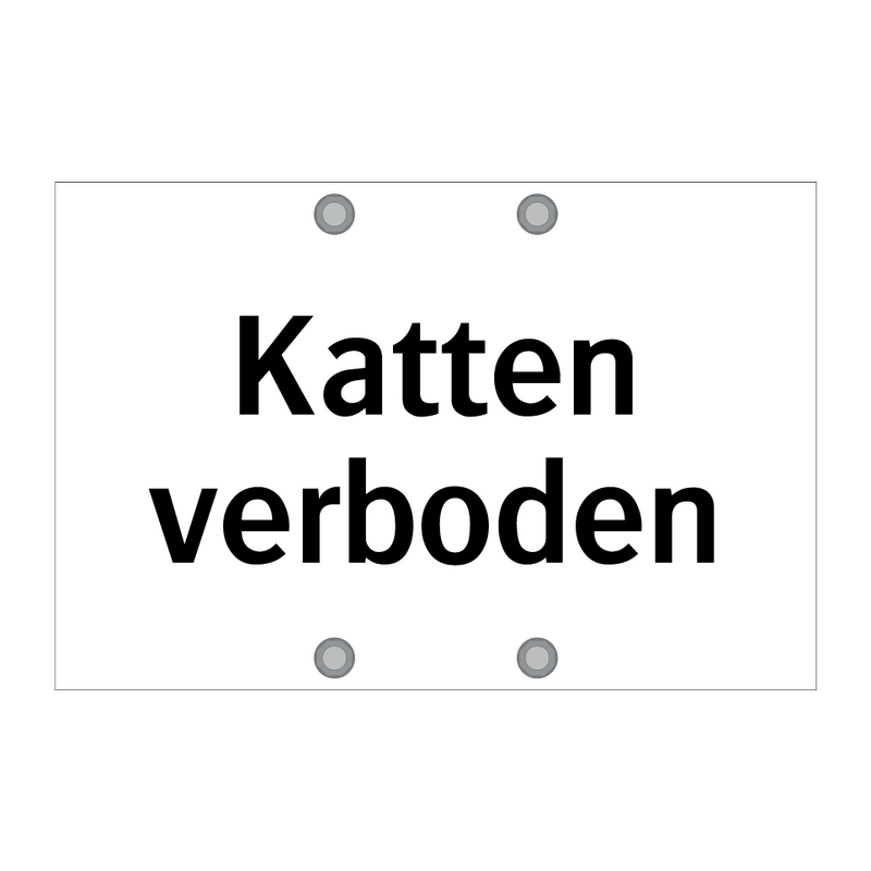 Katten verboden & Katten verboden & Katten verboden & Katten verboden & Katten verboden