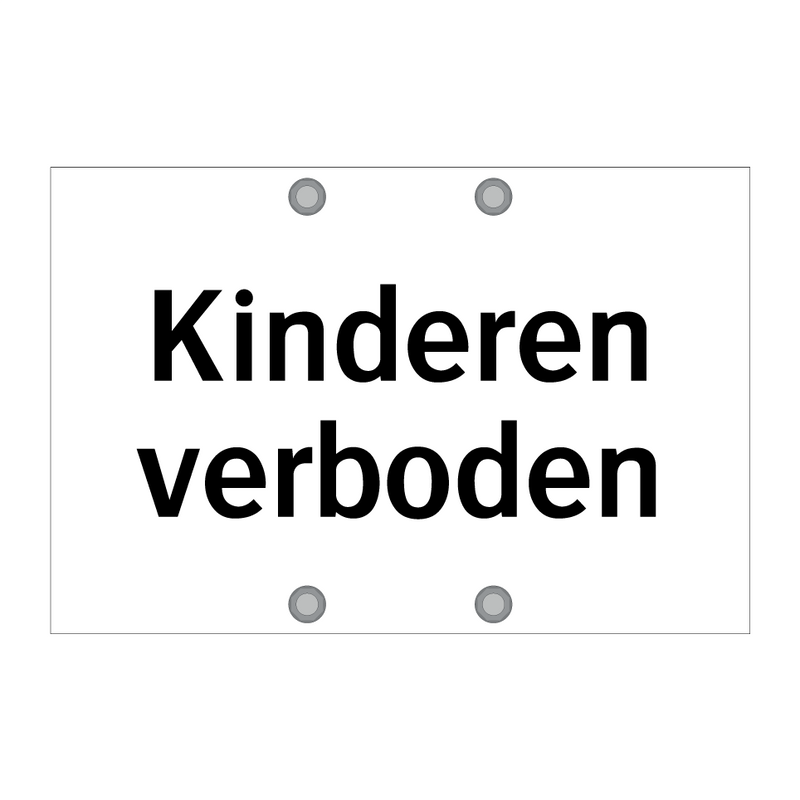 Kinderen verboden & Kinderen verboden & Kinderen verboden & Kinderen verboden & Kinderen verboden