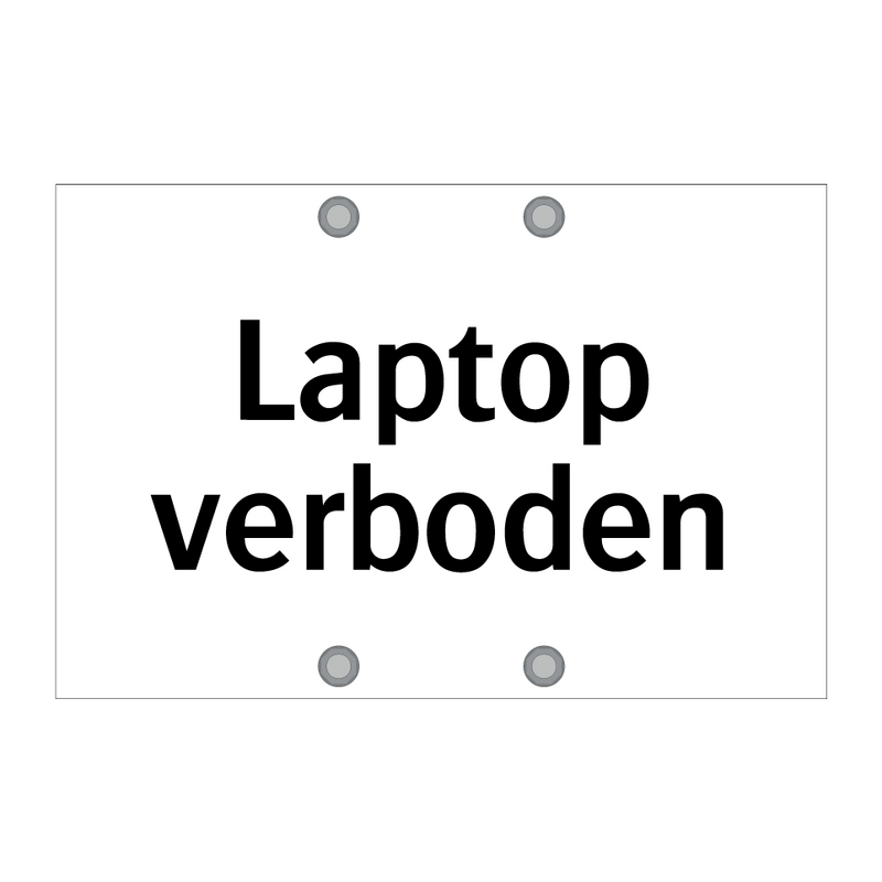 Laptop verboden & Laptop verboden & Laptop verboden & Laptop verboden & Laptop verboden